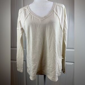 Lucky brand long sleeve V-neck ladies thermal